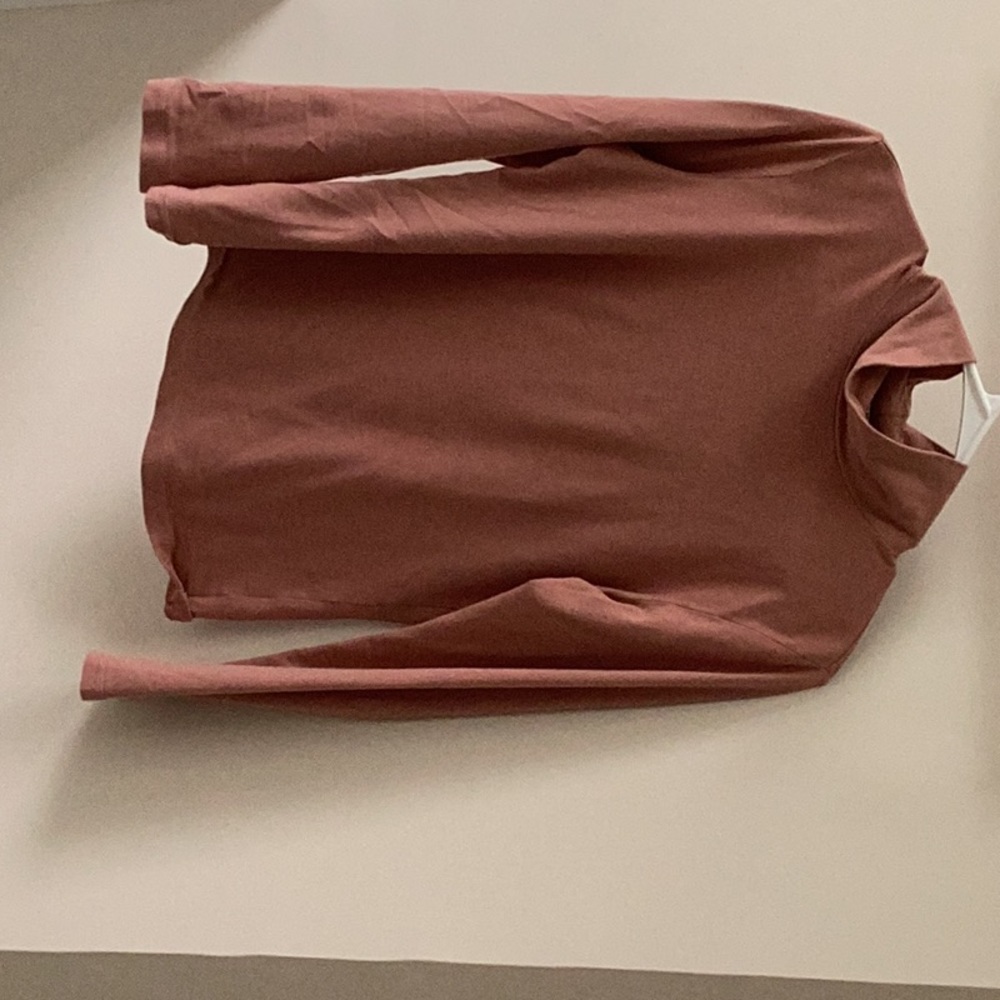 Pink turtle neck